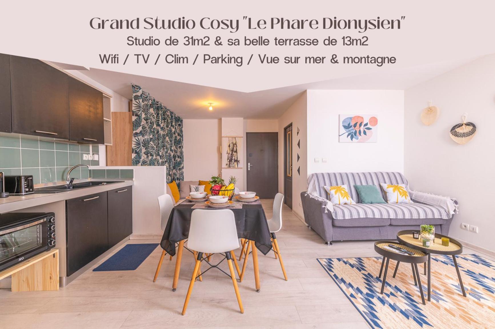 Grand Studio Cosy Le Phare Dionysien - Residence Le Phoenix Saint-Denis Eksteriør bilde